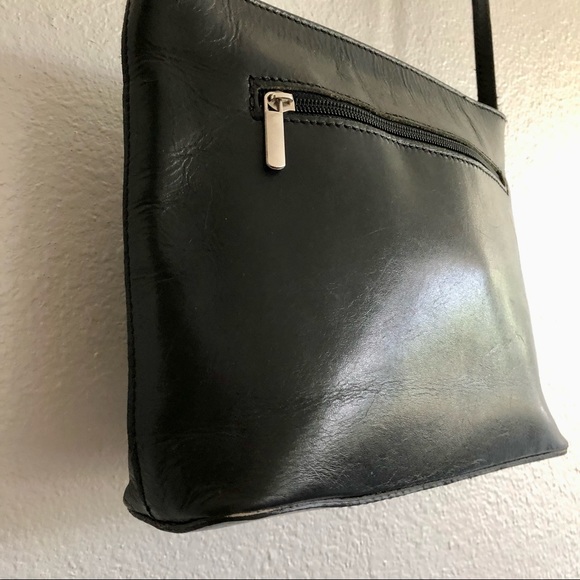 Borse in Pelle Italian Black Leather Bag - Picture 9 of 13